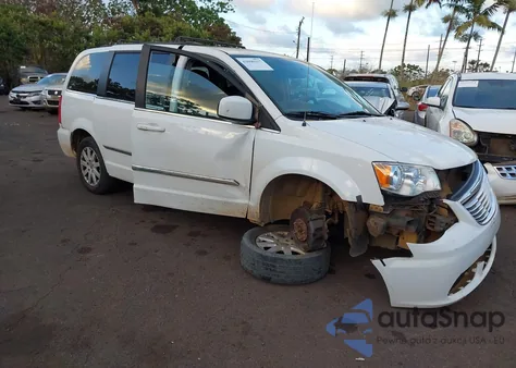 2014 Chrysler Town & Country Touring из США, поврежденный, VIN 2C4RC1BG8ER256348